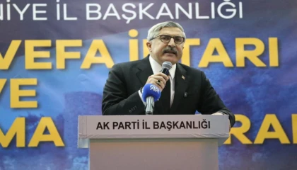 AK Partili Yayman Osmaniye’den seslendi: Saldırıları asla onaylamıyoruz