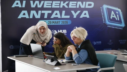 Antalya’da gençler “AI Weekend ” ile yapay zeka ile buluştu