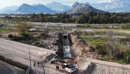Antalya’da yağmursuyu altyapısı güçleniyor