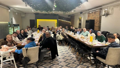 Artvin’de taksici esnafı iftarda buluştu