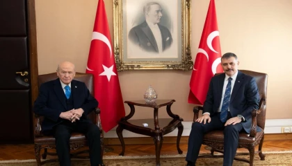 Bakan Çiftçi’den Bahçeli’ye ziyaret