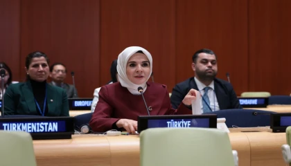 Bakan Göktaş BM’de konuştu: Kadınlar ve çocuklar için derin endişe duyuyoruz