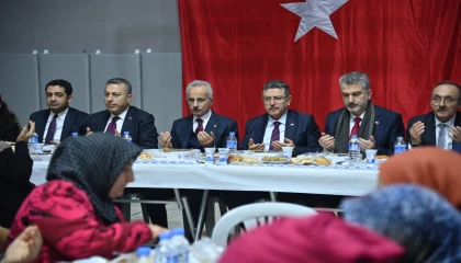 Bakan Uraloğlu ve Başkan Genç’ten Düzköy’e hizmet sözü