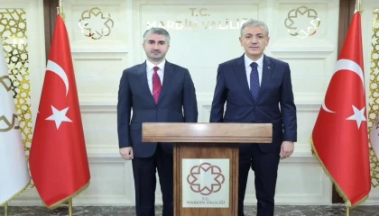 Bakan Yardımcısı Tarıkdaroğlu’ndan Mardin Valiliği’ne ziyaret
