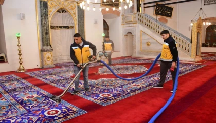 Balıkesir’de cami ve mezarlıklar bayram ziyaretine hazırlanıyor