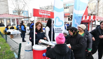 Balıkesir’de vatandaşa yakın çözüm