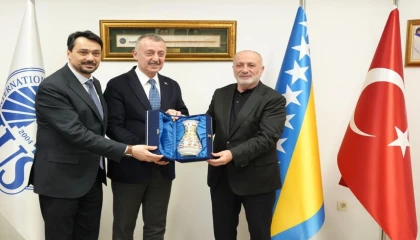 Başkan Büyükakın’dan Bosna’da resmi temaslar