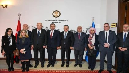 Başkan Genç, Gürcistan Büyükelçisi Kalandia’yı ağırladı