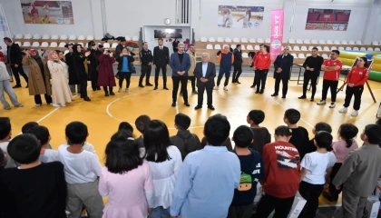 Başkan Memduh Büyükkılıç yürekleri ısıttı