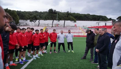 Başkan Mesut Ergin yenilenen tesisleri inceledi