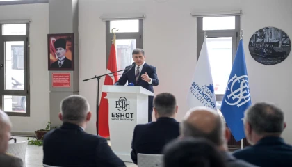 Başkan Tugay’dan ESHOT çalışanlarına moral mesajı