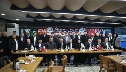 Batı Trakya Türkleri Bursa’da bayramlaştı