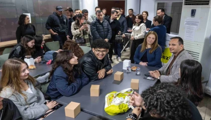 Bornova’da Gülşah Durbay Gençlik Merkezi’nde sıcak buluşma