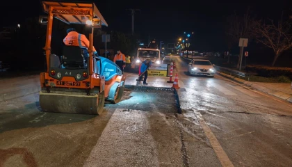 Bu belediye millet uykudayken çalışıyor