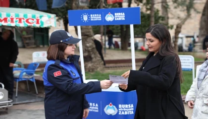 Bursa Büyükşehir Zabıtası tüketicileri bilgilendirdi