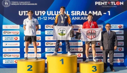 Bursa Büyükşehirli pentatlon sporcusu Türkiye ikincisi oldu