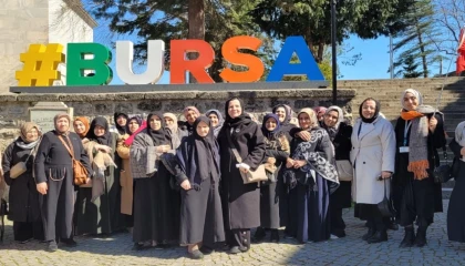 Bursa Kestel Belediyesi’nden kadınlara kültür dolu yolculuk