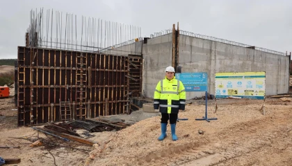 Bursa Nilüfer’de Akçalar’a yeni su deposu