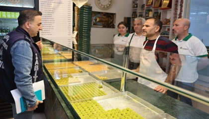 Bursa Nilüfer’de tatlı üreticilerine sıkı denetim