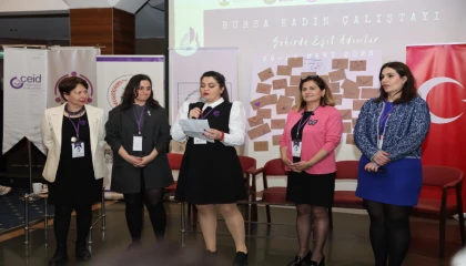 Bursa Osmangazi’de kadın çalıştayı ile geleceğe yön verildi