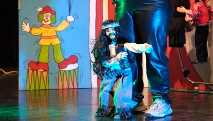 Bursa Yıldırımlı çocuklara kukla gösterisi