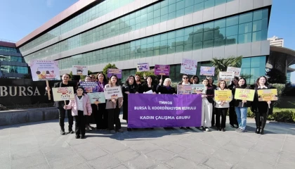 Bursa’da BAOB Özgürlük Meydanı’nda 8 Mart