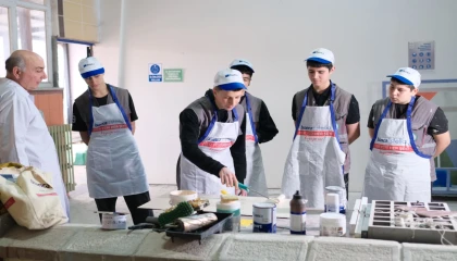 Bursa’da genç usta adaylarına uygulamalı eğitim