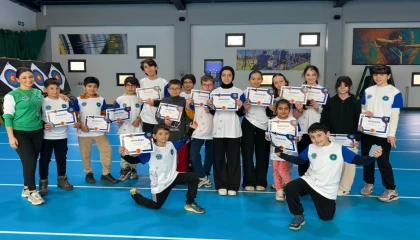 Bursa’da Kış Okullarında sertifika heyecanı