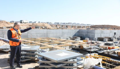 Çayırova Devlet’e deprem izolatörleri monte ediliyor