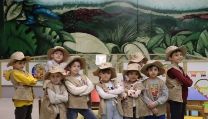 Çocuklar, Maltepe’de ara tatil etkinlikleriyle eğlendi