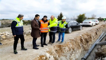 Denizli Uzunpınar’da modern içme suyu yatırımı hızla yükseliyor