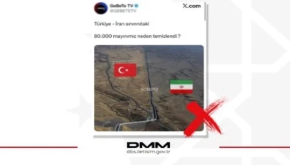 DMM’den ”80 bin mayın temizlendi’ iddiasına yalanlama