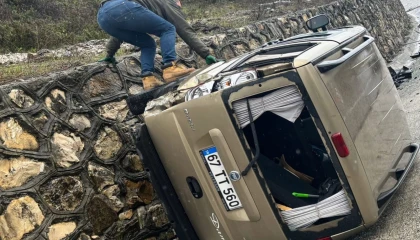 Düzce Akçakoca’da trafik kazası: 1 yaralı