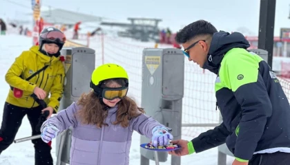 Erciyes A.Ş. bayram sevincini pistlere taşıdı