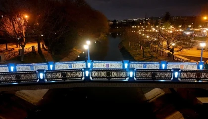 Eskişehir’de İskele 26’ya ışıl ışıl dokunuş ve yeni köprü