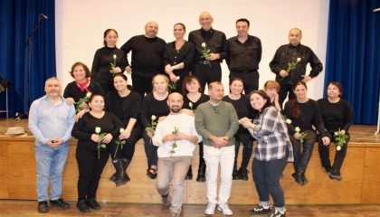 Frankfurt’ta 8 Mart’a anlamlı kutlama