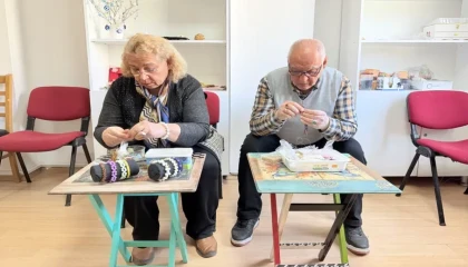 Gaziantep’te 70 yaşında gelen aşk nikahla taçlandı