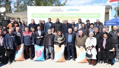 Gaziantep’te üreticiye rekor yem desteği