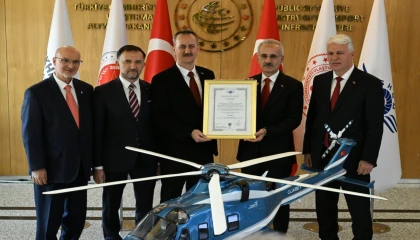 Gökbey’e uçuşa elverişlilik sertifikası