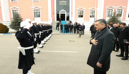 İçişleri Bakanı Mustafa Çiftçi dadaşlar diyarında... İlk bayramlaşmasını yaptı