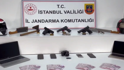İstanbul’da organize suça 5 tutuklama!