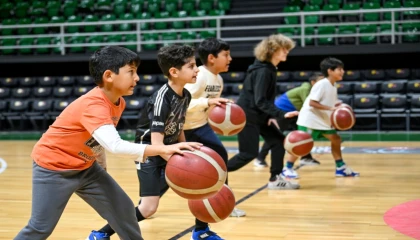 İzmir Bornova’da çocuklar sporla büyüyor