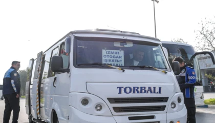 İzmir’de toplu taşımaya sıkı denetim