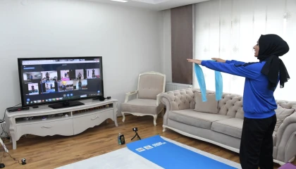 Kadınlara özel “Onlİne Spor” kayıtları başladı