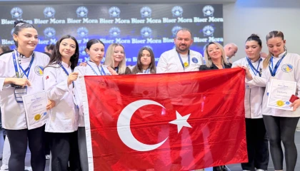 Karabağlar Nene Hatun MTAL’e Gastronomi Festivali’nden 9 madalya