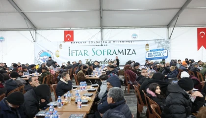 Kayseri Büyükşehir’den 30 bin kişiye iftar