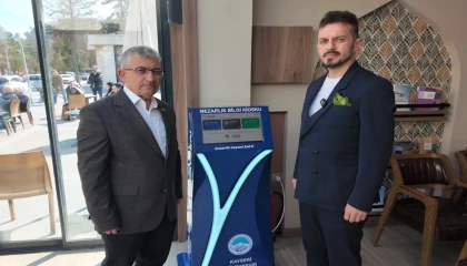 Kayseri Büyükşehir’den mezarlıklara özel bilgi sistemi