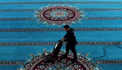 Kayseri Kocasinan’da camiler gül kokuyor