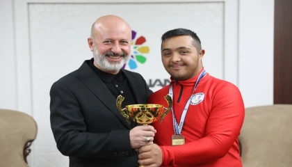 Kayseri Kocasinanlı Samet Balcı Türkiye şampiyonu