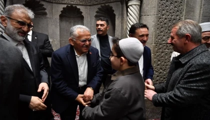 Kayseri protokolünden bayram buluşması